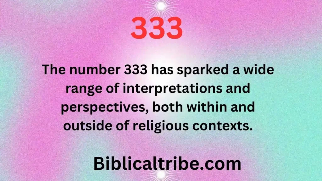 333 Meaning from God Message from God 