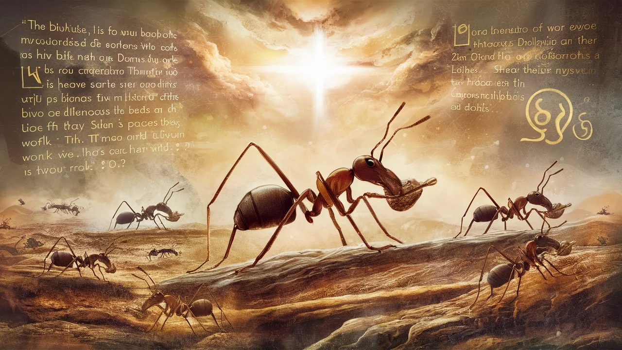 Biblical Meaning of Ants in Dreams