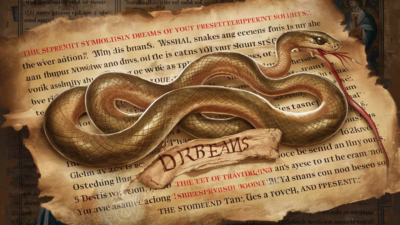 Biblical Meaning of Snakes in Dreams