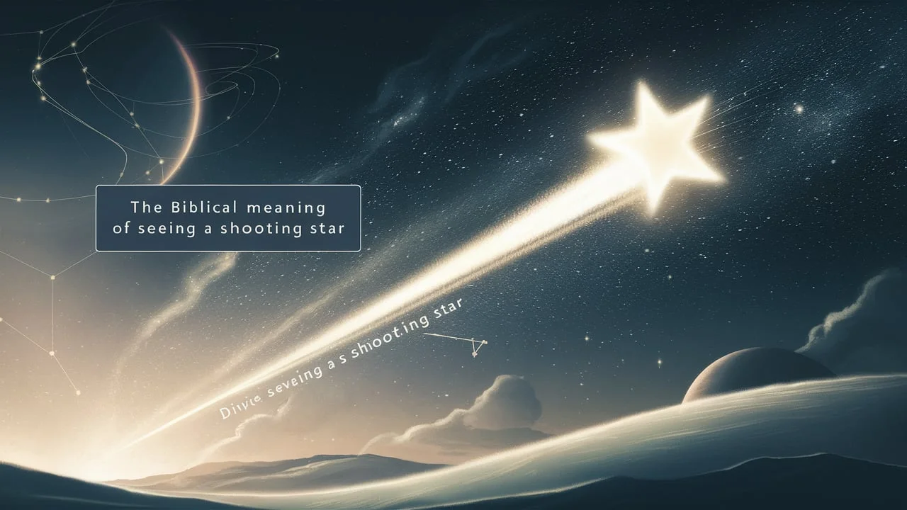 The Biblical Meaning of Seeing a Shooting Star