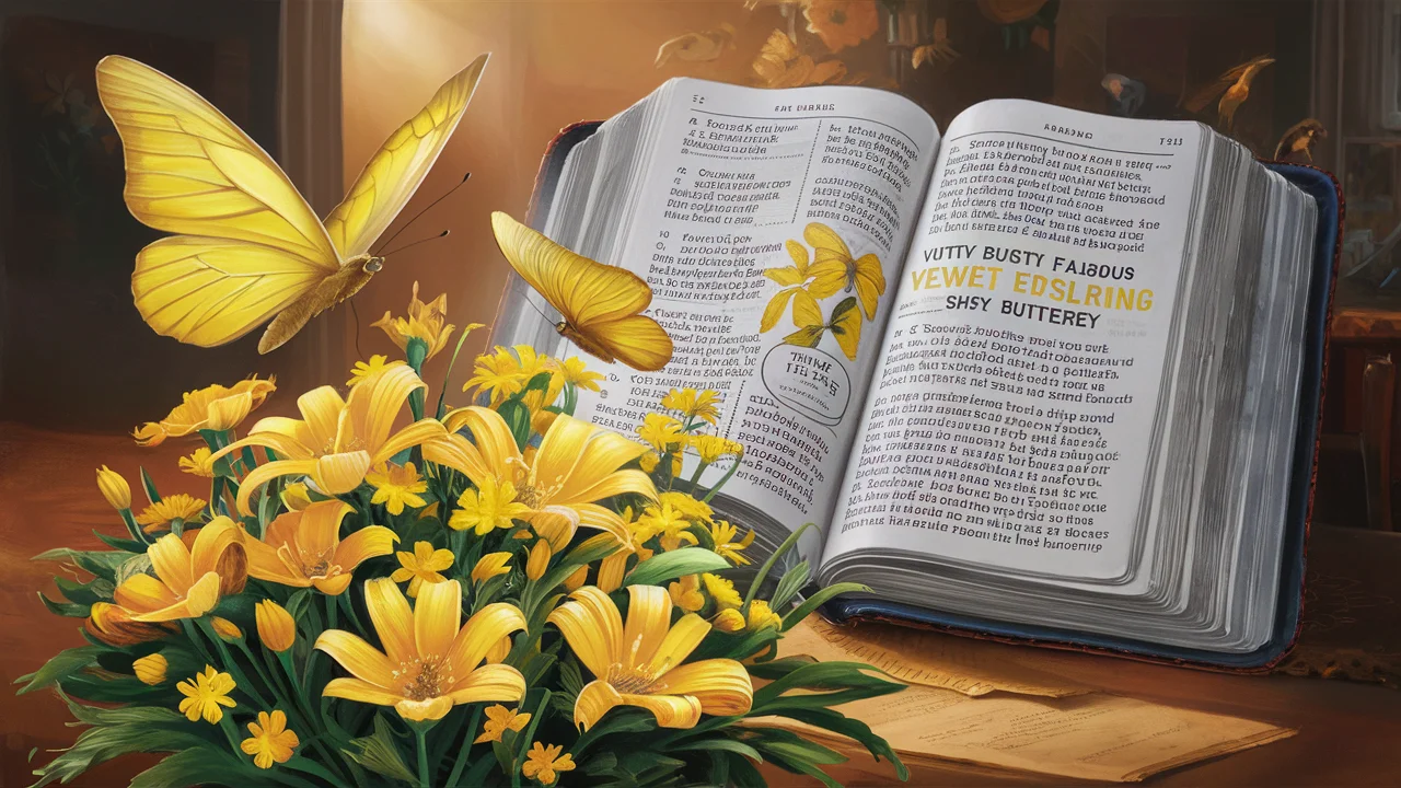 Significance of Yellow and Yellow Butterflies in the Bible