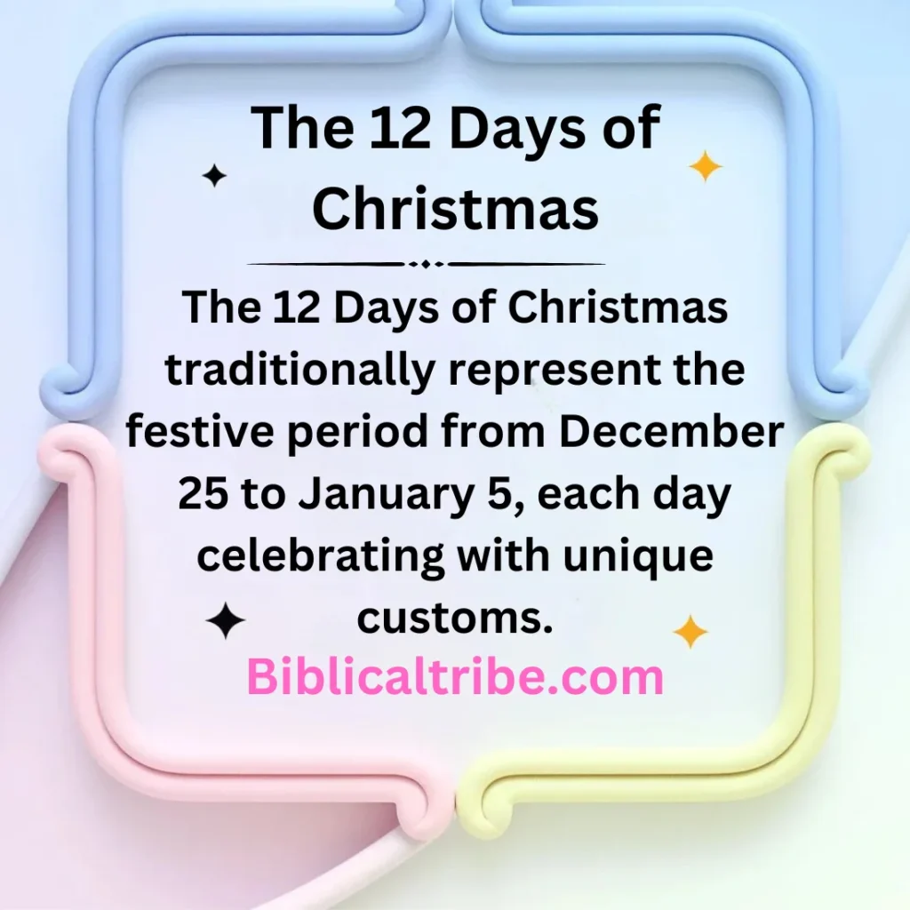 The 12 Days of Christmas