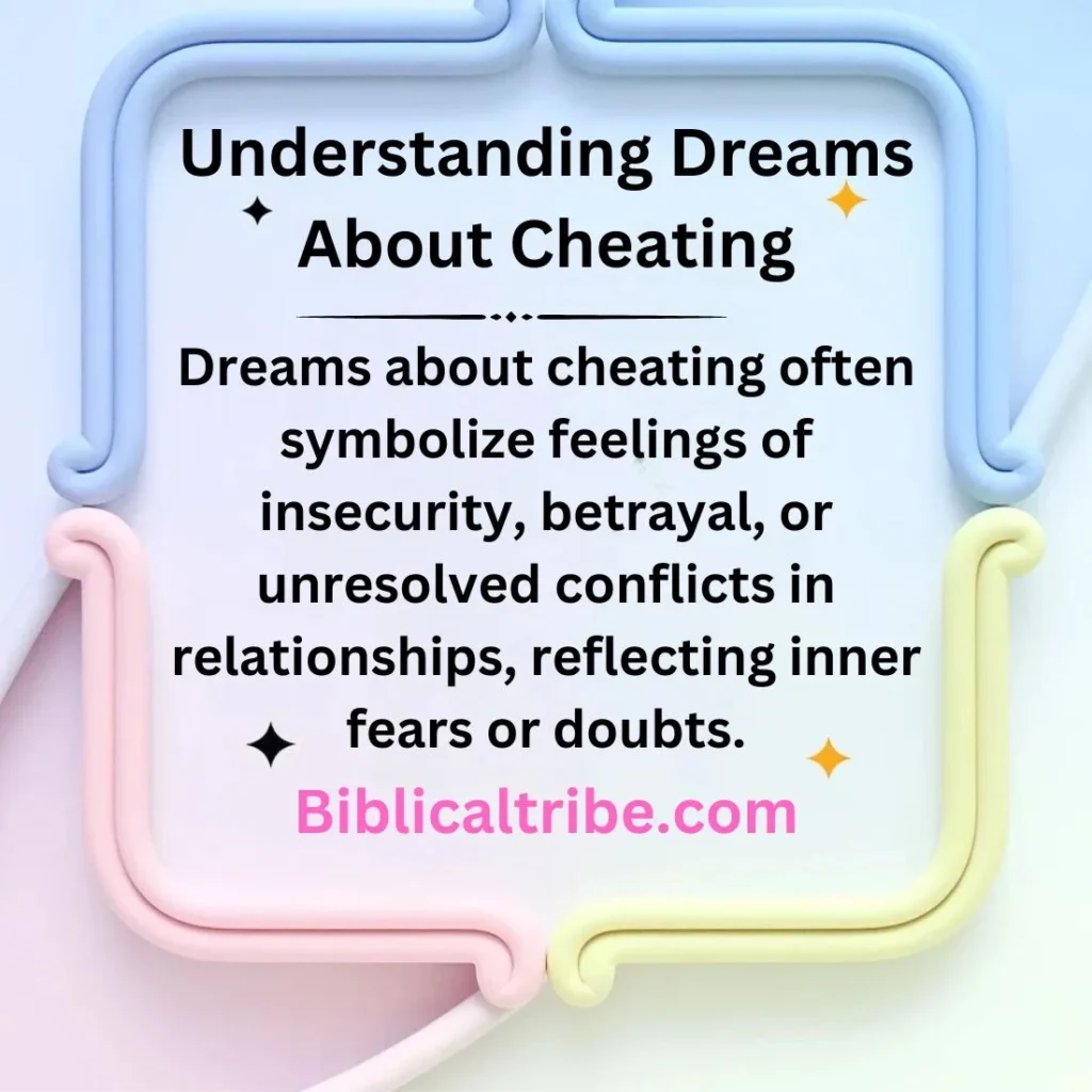 Understanding Dreams About Cheating