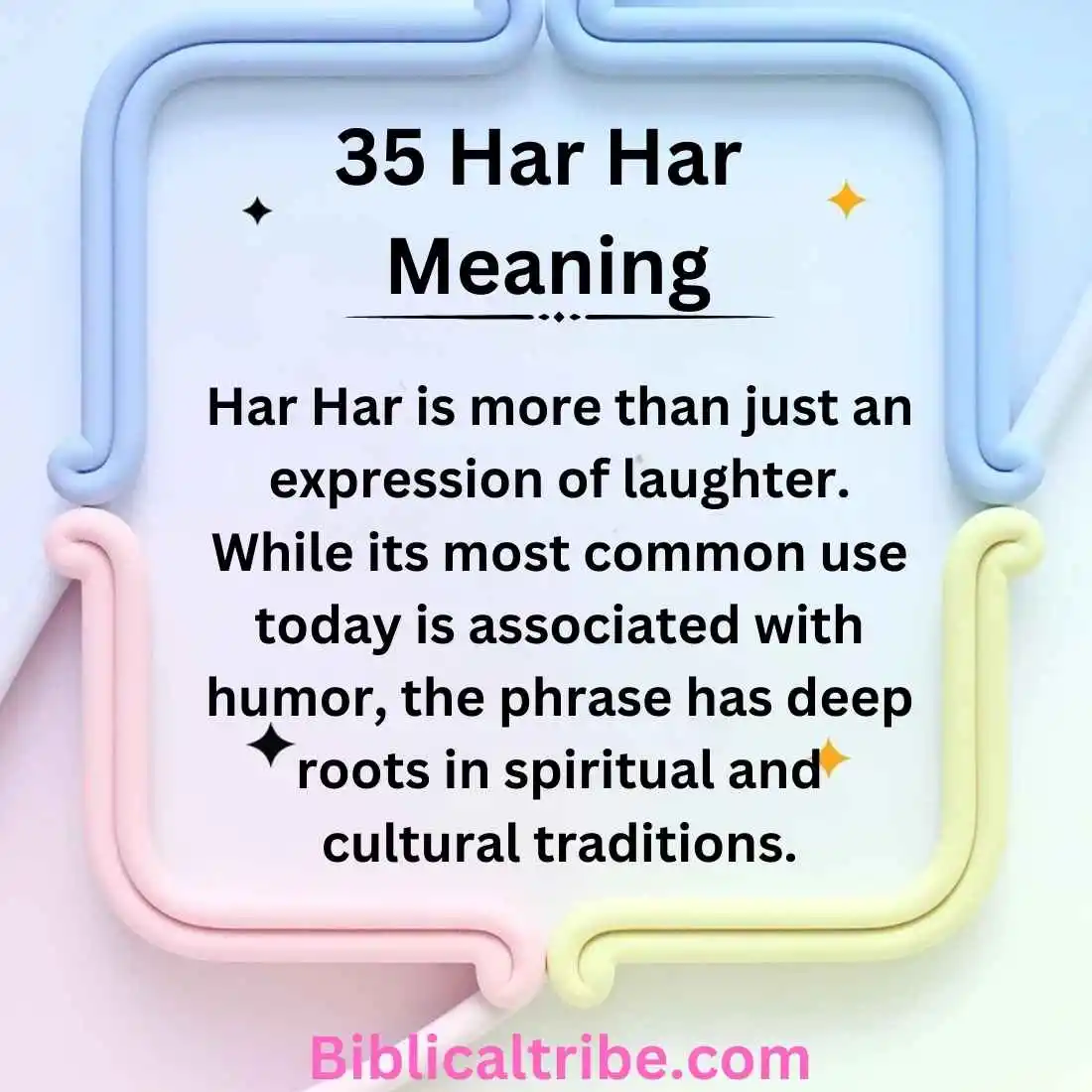 Har Har Meaning