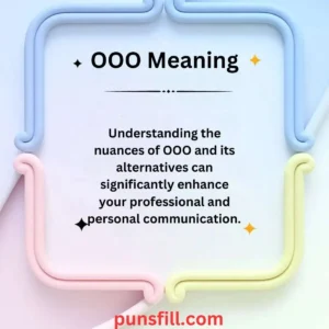 OOO Meaning