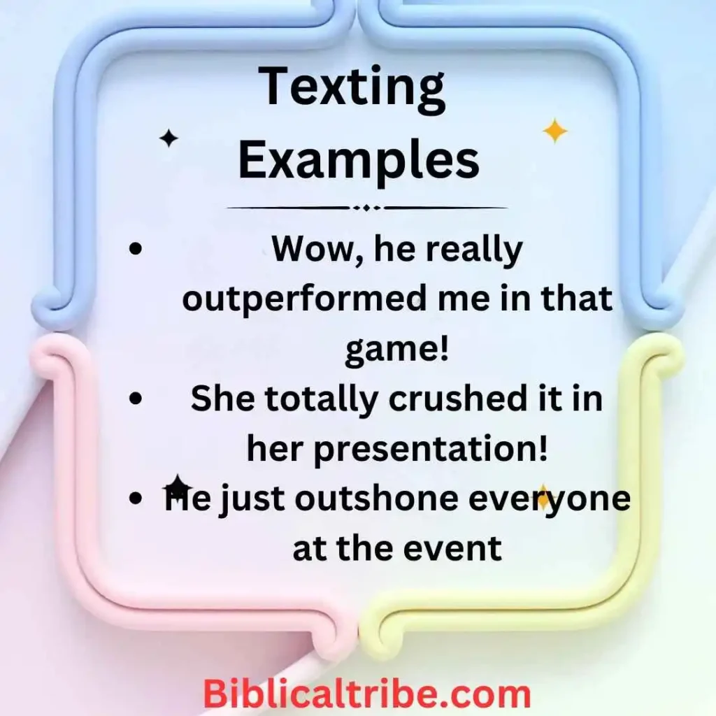 Texting Examples