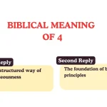 Biblical Meaning of 4