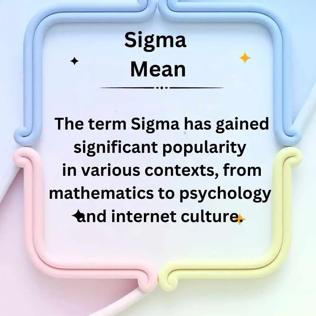 Sigma Mean